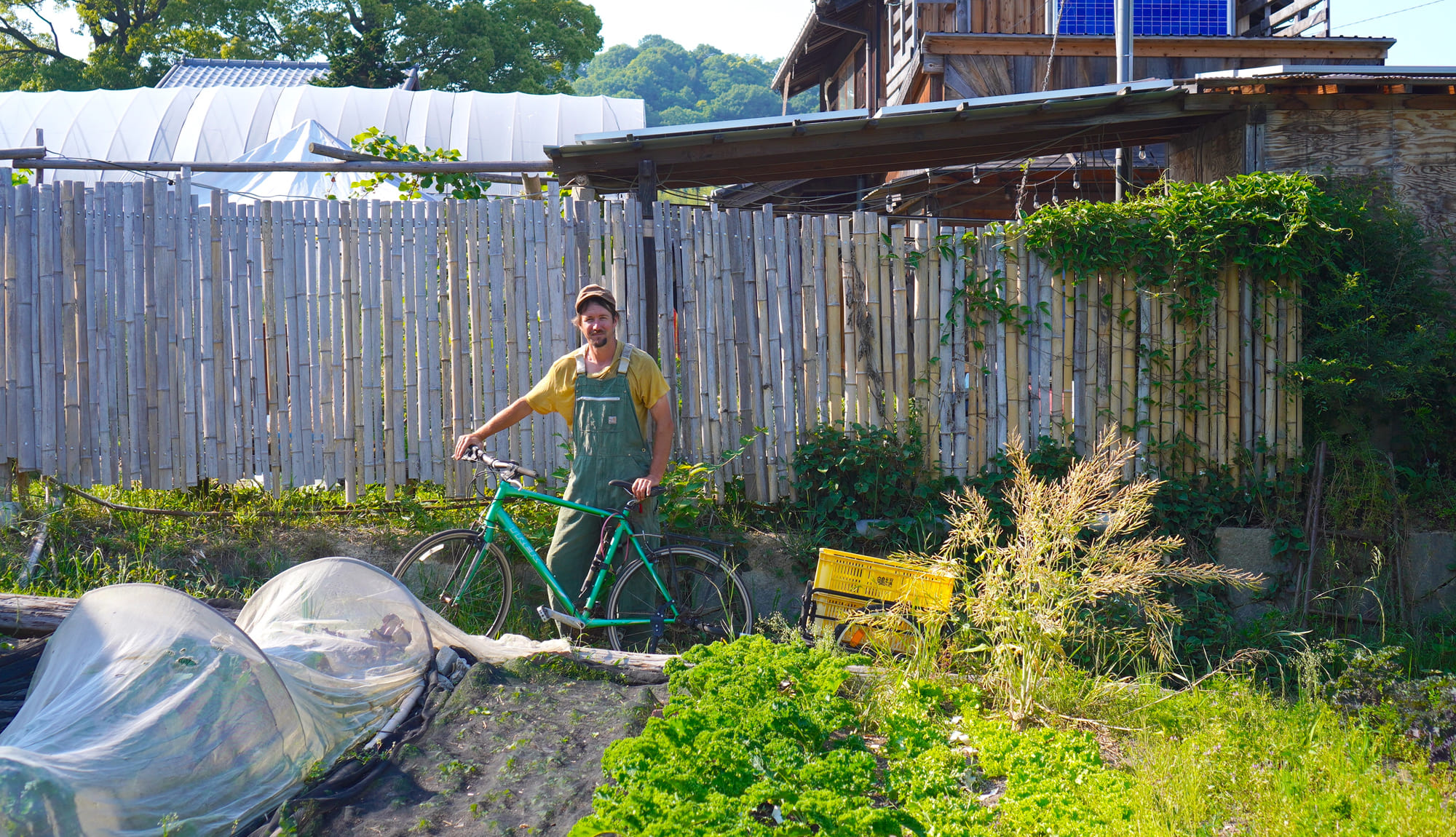 <span>サイクルスタイル no.54　</span>自転車の聖地・尾道で、持続可能な野菜づくりとビール×自転車の夢　「トーマス・ コレップファーさん（英語教師・Pitchfork farms代表）」