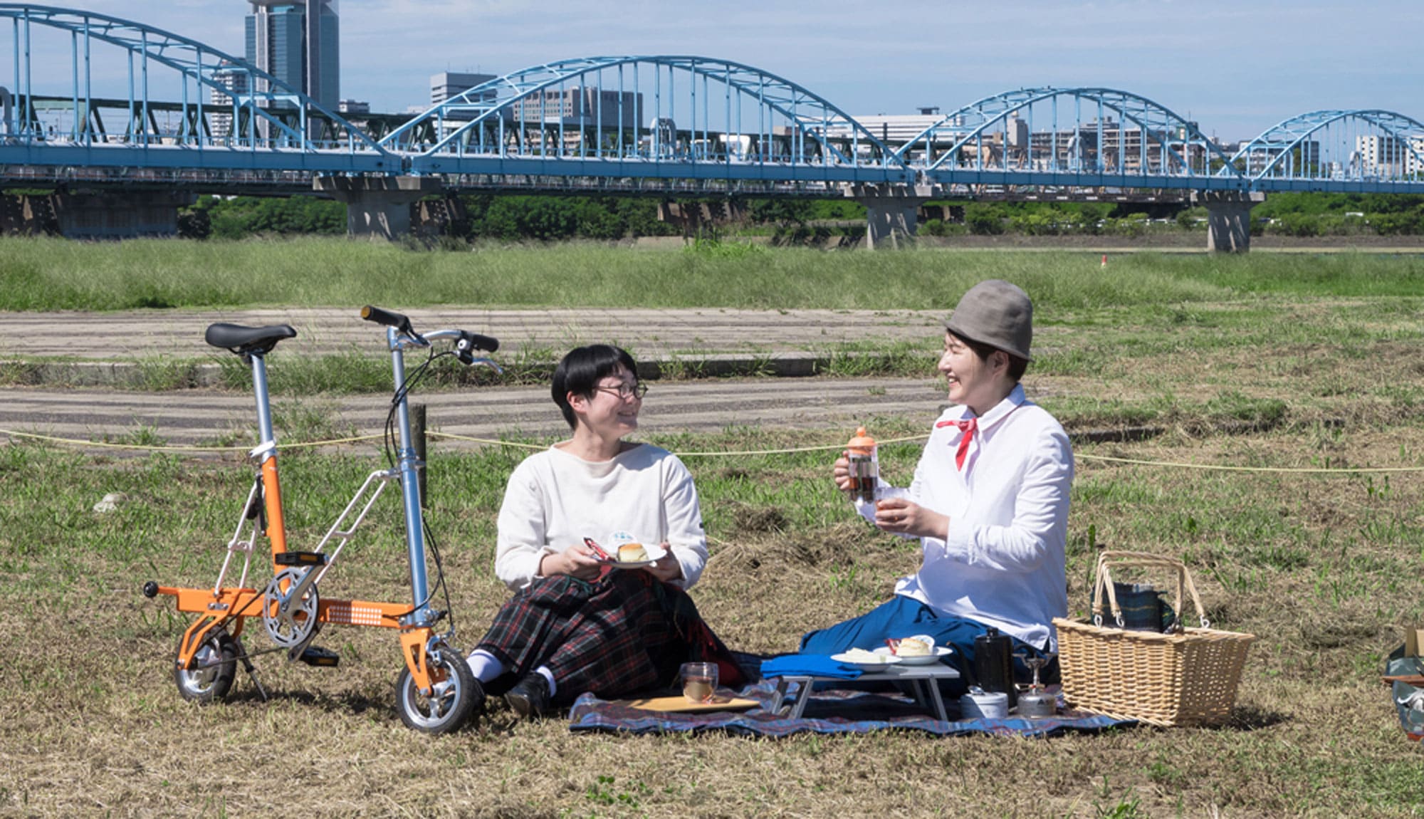 サイクルピクニック部 No 22 お外で優雅に ヌン活 を 紅茶の時間を楽しむ英国式ピクニック の巻 Cycle サイクル 自転車 初心者 文化系